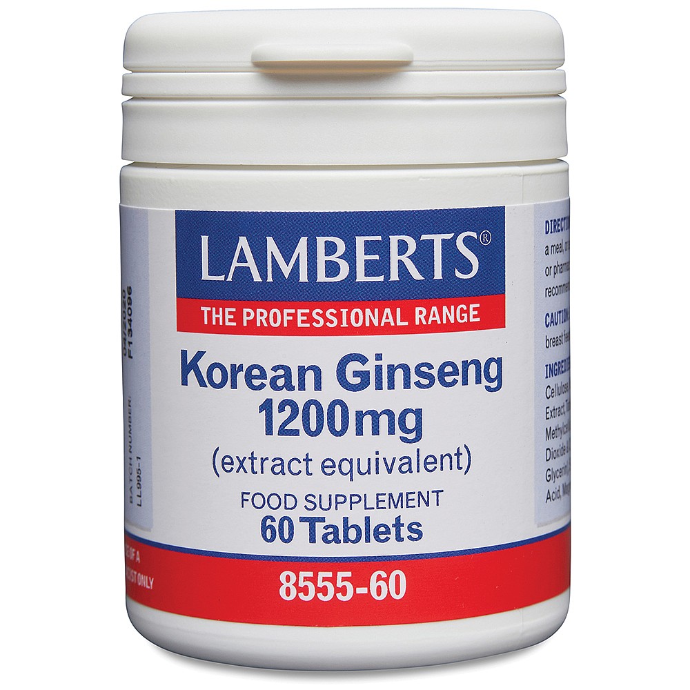 KOREAN GINSENG 1200 MG  LAMBERTS