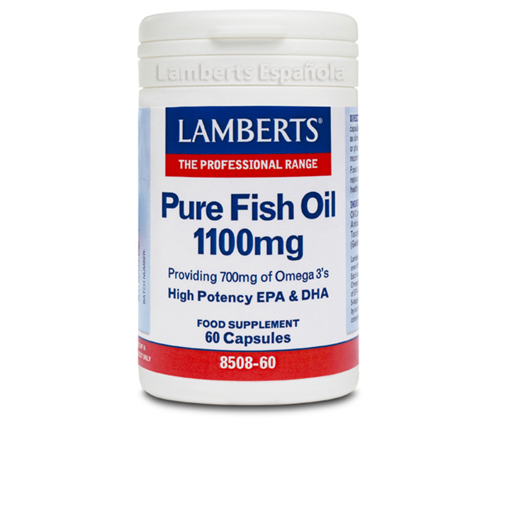 PURE FISH OIL 1100mg OMEGA 3 60 CAPS LAMBERTS