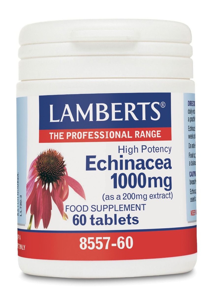 ECHINACEA 1000 MG 60 TABLETS LAMBERTS