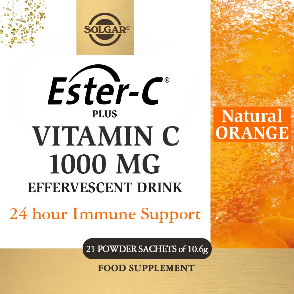 ESTER C-PLUS  VITAMINA C 1000 MG EFFERVESCENT SOLGAR