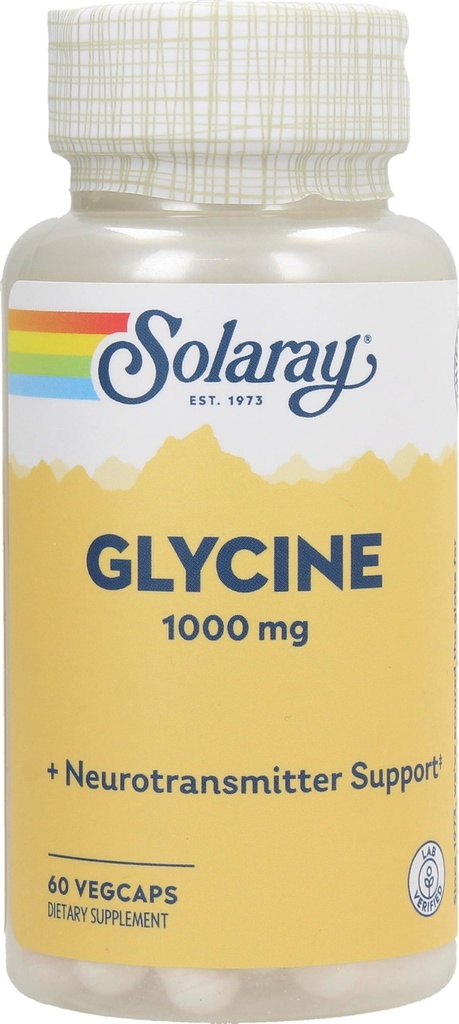 GLYCINE 1000 MG SOLARAY