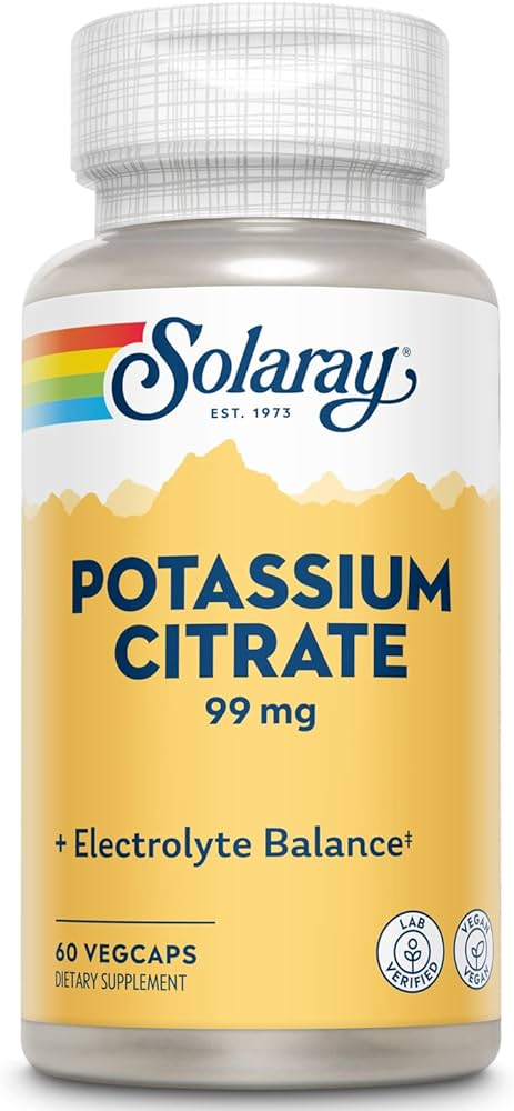 POTASSIUM CITRATE 99 MG SOLARAY