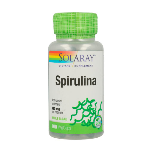 SPIRULINA 410 MG SOLARAY