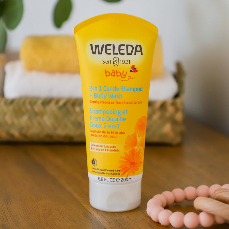 CHAMPÚ &amp;GEL DUCHA CHAMPÚ WELEDA BABY