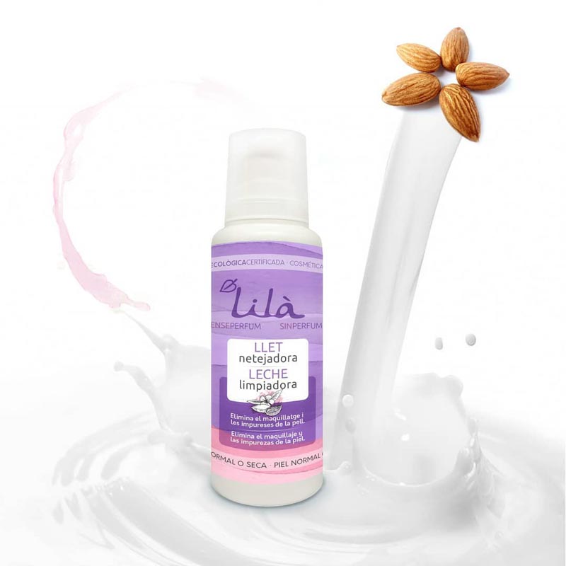 LILA LECHE LIMPIADORA SIN PERFUME 250ML