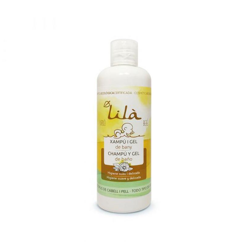 LILA CHAMPÚ Y GEL PARA BEBÉ 250ML