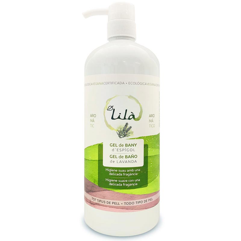 LILA GEL DE BAÑO DE LAVANDA 500ML