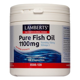 PURE FISH OIL 1100mg OMEGA 3 120 CAPS LAMBERTS