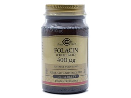 FOLACIN 400 mcg SOLGAR