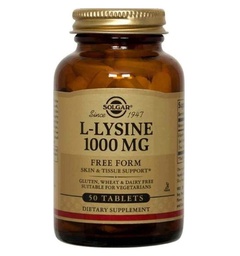 L-LYSINE 1000 MG SOLGAR