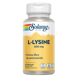 L-LYSINE 500 MG SOLARAY