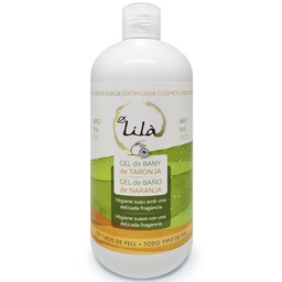 LILA GEL DE BAÑO DE NARANJA 500ML